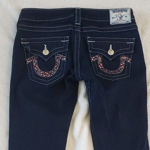 True religion | julie skinny dark wash jeans
